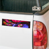 Modernes, farbenfrohes Abstraktes Kunstmuster #06 Autoaufkleber (Auf Lkw)