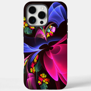Modernes, farbenfrohes Abstraktes Kunstmuster #06 iPhone 16 Pro Max Hülle