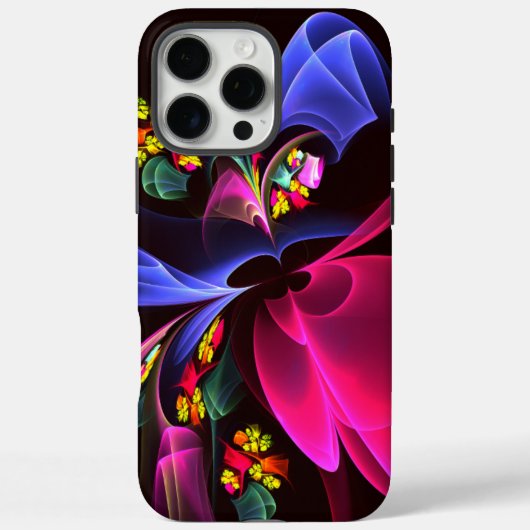 Modernes, farbenfrohes Abstraktes Kunstmuster #06 Case-Mate iPhone Hülle (Rückseite)