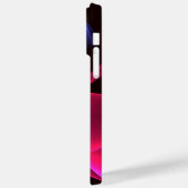 Modernes, farbenfrohes Abstraktes Kunstmuster #06 Case-Mate iPhone Hülle (Rückseite / Links)