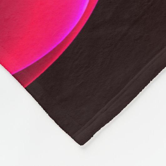 Modernes, farbenfrohes Abstraktes Kunstmuster #06 Fleecedecke (Ecke)