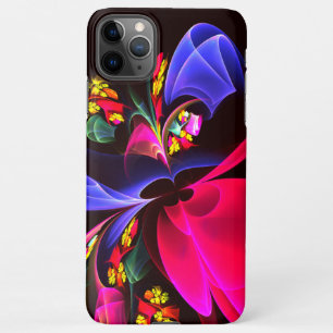 Modernes, farbenfrohes Abstraktes Kunstmuster #06 iPhone 11Pro Max Hülle
