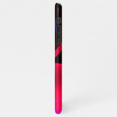 Modernes, farbenfrohes Abstraktes Kunstmuster #06 iPhone Hülle (Linke Seite)