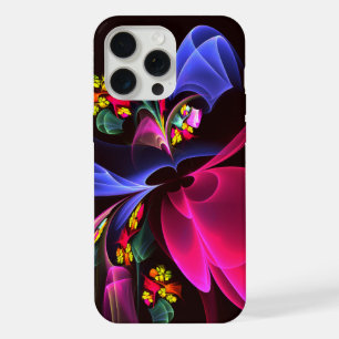Modernes, farbenfrohes Abstraktes Kunstmuster #06 iPhone 15 Pro Max Hülle