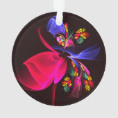 Modernes, farbenfrohes Abstraktes Kunstmuster #06 Ornament (Rückseite)