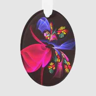 Modernes, farbenfrohes Abstraktes Kunstmuster #06 Ornament