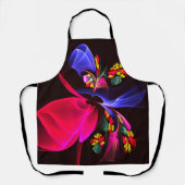 Modernes, farbenfrohes Abstraktes Kunstmuster #06 Schürze (Vorderseite)