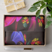 Modernes, farbenfrohes Abstraktes Kunstmuster #06 Seidenpapier (Geschenk)