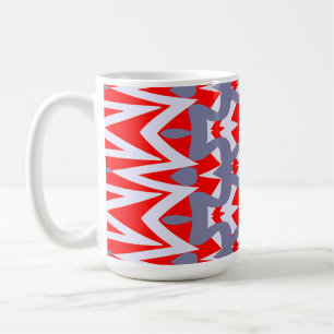 Modernes, farbenfrohes klassisches Design Kaffeetasse