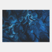 Modernes, farbiges Abstraktes Muster aus Marmor Geschenkpapier Set (Vorderseite 3)