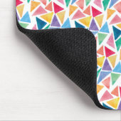Modernes farbiges Dreieck Mousepad (Ecke)