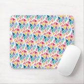 Modernes farbiges Dreieck Mousepad (Mit Mouse)