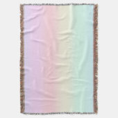 Modernes farbiges Gefälle Wasserfarbe Regenbogen Decke (Vorderseite Vertikal)