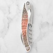 Modernes farbiges Holz Kellnermesser (Rückseite)