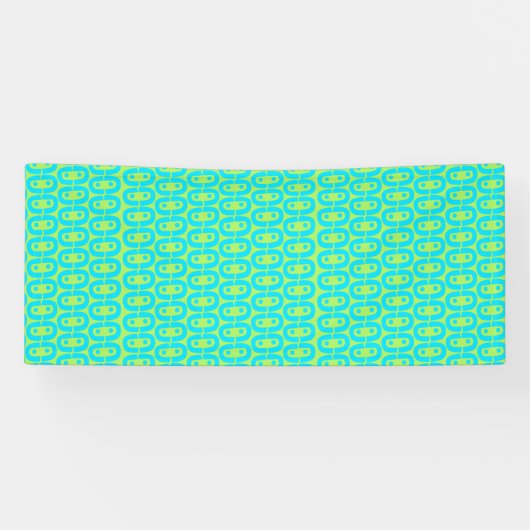 modernes farbiges Muster Banner (Horizontal)