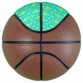 modernes farbiges Muster Basketball (Rechts)