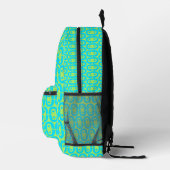modernes farbiges Muster Bedruckter Rucksack (Rechts)