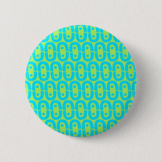 modernes farbiges Muster Button (Vorderseite)