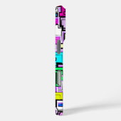 Modernes, farbiges Muster Case-Mate iPhone Hülle (Rückseite / Rechts)