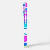 Modernes, farbiges Muster Case-Mate iPhone Hülle (Rückseite / Links)