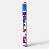 Modernes, farbiges Muster Case-Mate iPhone Hülle (Rückseite / Links)