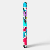 Modernes, farbiges Muster Case-Mate iPhone Hülle (Rückseite / Links)