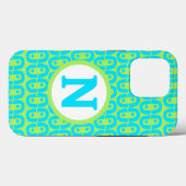 modernes farbiges Muster Case-Mate iPhone Hülle (Rückseite (Horizontal))