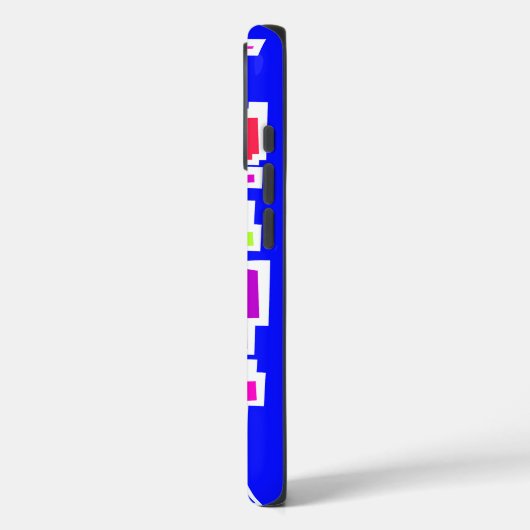 Modernes, farbiges Muster Case-Mate iPhone Hülle (Rückseite / Links)