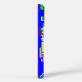 Modernes, farbiges Muster Case-Mate iPhone Hülle (Rückseite / Rechts)