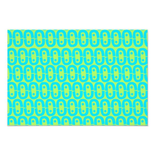 modernes farbiges Muster Fotodruck (Vorne)