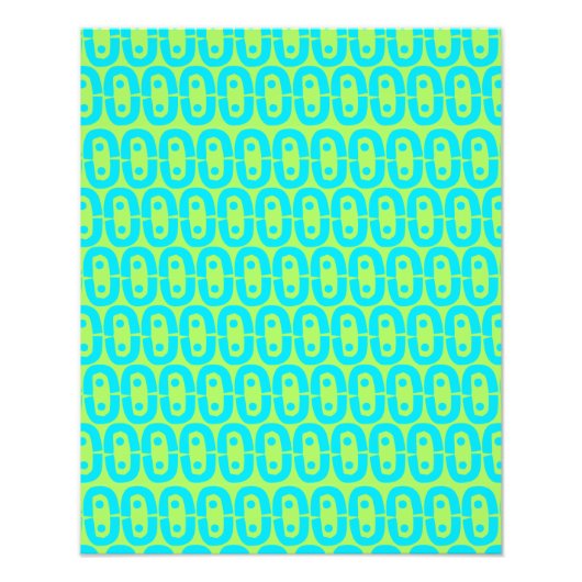 modernes farbiges Muster Fotodruck (Vorne)