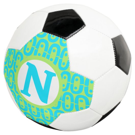 modernes farbiges Muster Fußball (Dreiviertel)