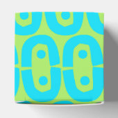 modernes farbiges Muster Geschenkschachtel (Oben)