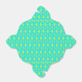 modernes farbiges Muster Geschenkschachtel (Ungefaltet)