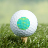 modernes farbiges Muster Golfball (Insitu T-Shirt)