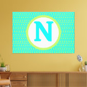 modernes farbiges Muster Leinwanddruck (Insitu (Wohnzimmer))
