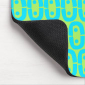 modernes farbiges Muster Mousepad (Ecke)