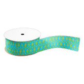 modernes farbiges Muster Ripsband (Spule)