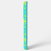 modernes farbiges Muster Samsung Galaxy Hülle (Linke Seite)