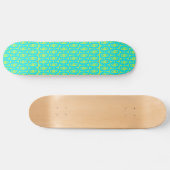 modernes farbiges Muster Skateboard (Horizontal)