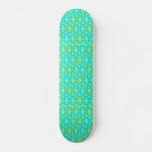 modernes farbiges Muster Skateboard