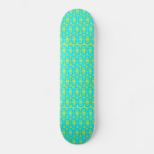 modernes farbiges Muster Skateboard (Vorderseite)