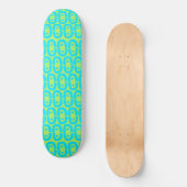 modernes farbiges Muster Skateboard (Vorderseite)