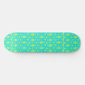 modernes farbiges Muster Skateboard (Horizontal)