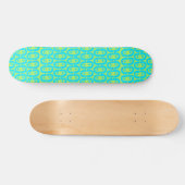 modernes farbiges Muster Skateboard (Horizontal)
