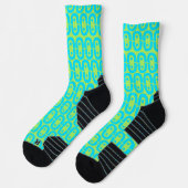 modernes farbiges Muster Socken (Links)