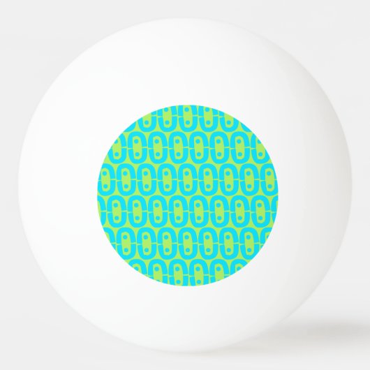modernes farbiges Muster Tischtennisball (Vorderseite)