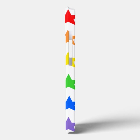 Modernes, farbiges Sternmuster Case-Mate iPhone Hülle (Rückseite / Links)