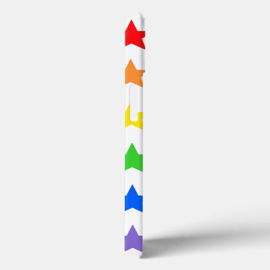 Modernes, farbiges Sternmuster Case-Mate iPhone Hülle (Rückseite / Rechts)