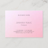 Modernes, farbiges Vorlagendesign Beruflich Visitenkarte (Rückseite)